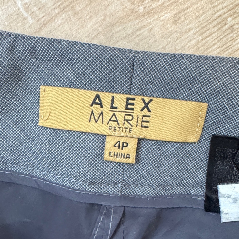 Alex Marie Charcoal Women's Trousers / W9 - Picture 3 of 4